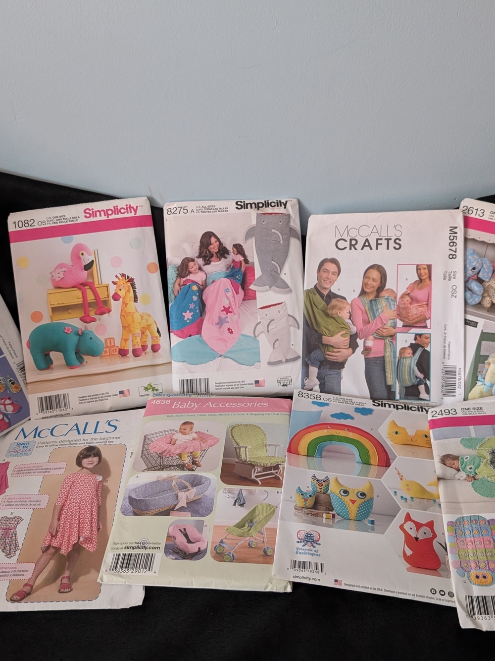 NWOT 9 Kids Sewing Patterns